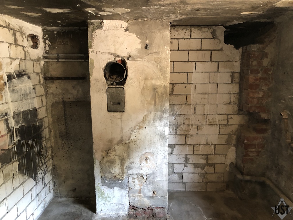 Kamin im Heizungskeller der GPA