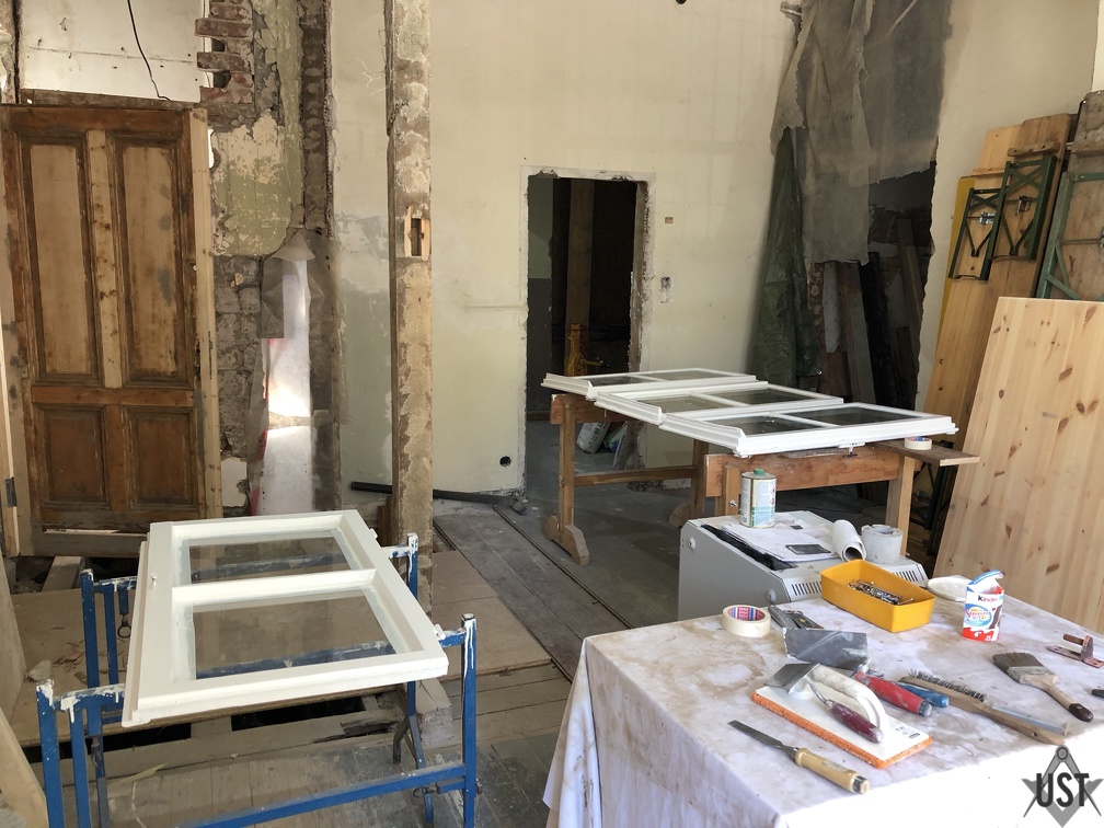 Aufarbeitung der historischen Fenster der GPA