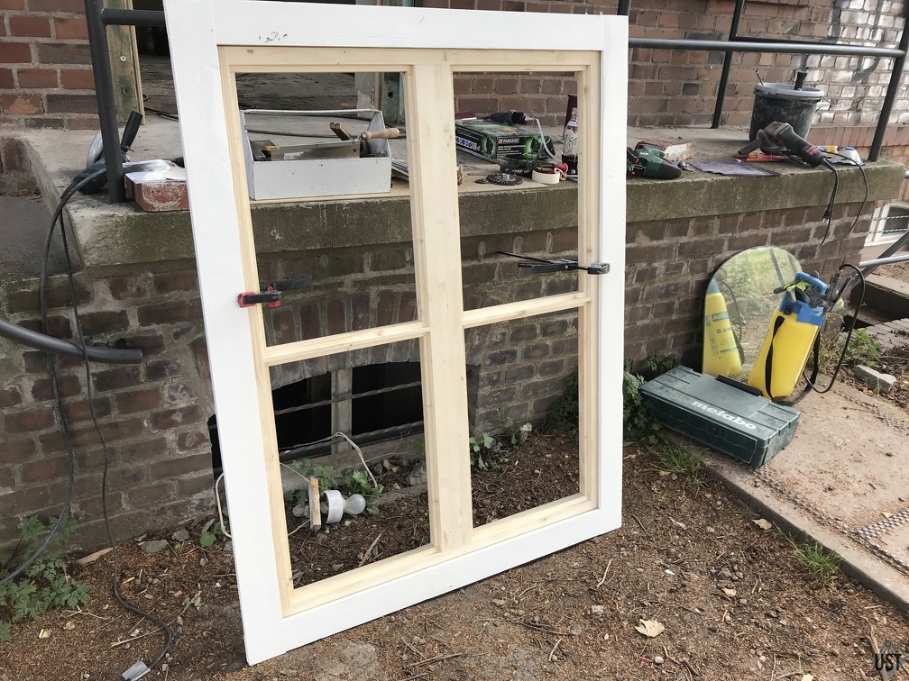 Fenster/Fensterrahmen für die Holzwerkstatt