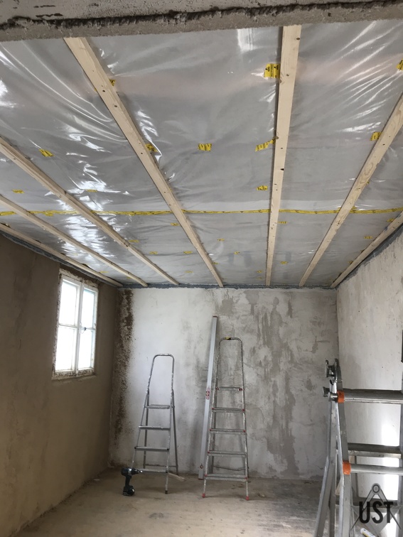 IMG 3497 (8829 Besuche) Lattung auf der Dampfsperre fertiggestellt, CAM-Werkstatt IMG 3497