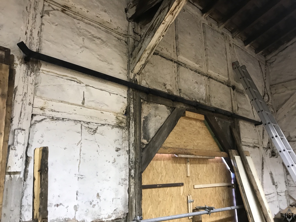 IMG 4140 (6279 Besuche) Rollschiene fürs große Tor abgeschliffen und entrostet IMG 4140