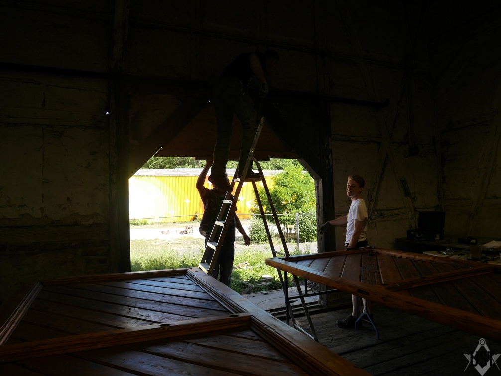 P1130742 (6048 Besuche) Toröffnung im Morgenlicht P1130742