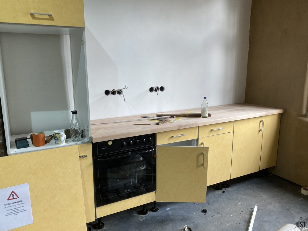 IMG 4895 (8424 Besuche) Küchenplatte vorläufig platziert IMG 4895