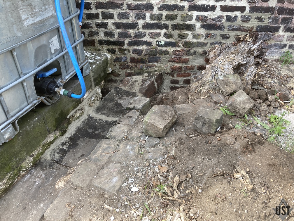 IMG 8295 (3958 Besuche) Wand ist schon mal wieder verfugt IMG 8295