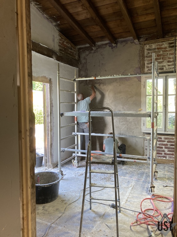 IMG 8386 (3914 Besuche) Holzwerkstatt wird weiter verputzt IMG 8386