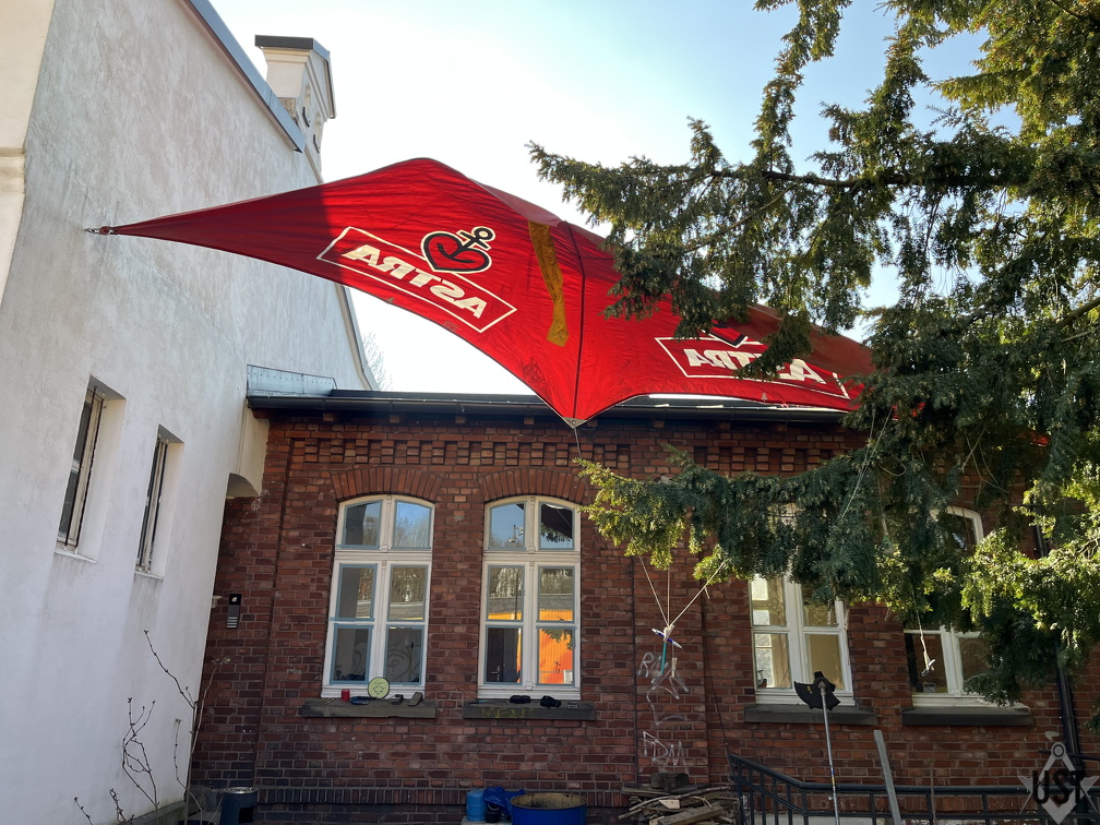 IMG 7309 (2999 Besuche) Deko zur Bufdi-Verabschiedung vor der GPA IMG 7309