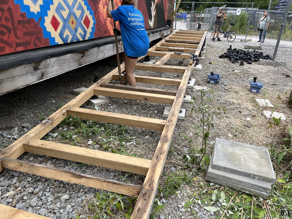 IMG 7900 (1891 Besuche) Barrierefreier Zugang zu Deeply High entsteht, IJGD Workcamp IMG 7900